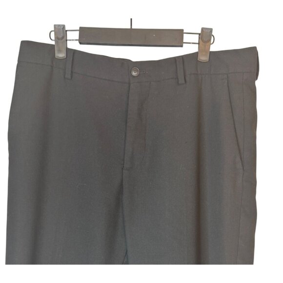2/$30 Zara Womens 32/28 Slim-Fit Dress Pants Polyester Blend - Picture 4 of 16